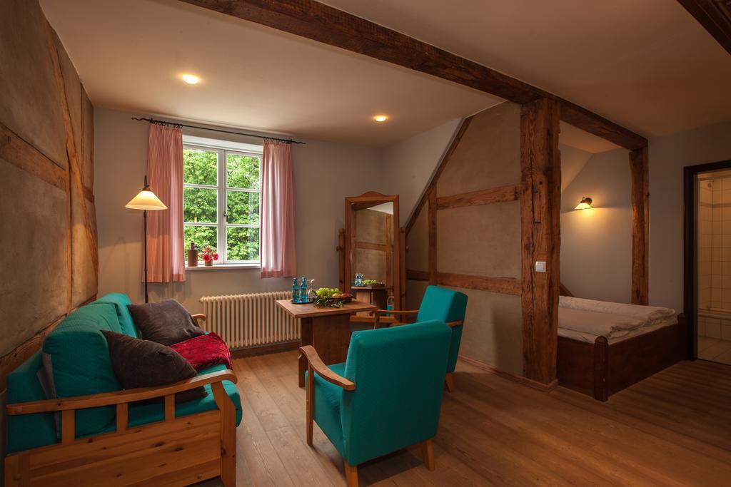Burghotel Stargard Burg Stargard Szoba fotó